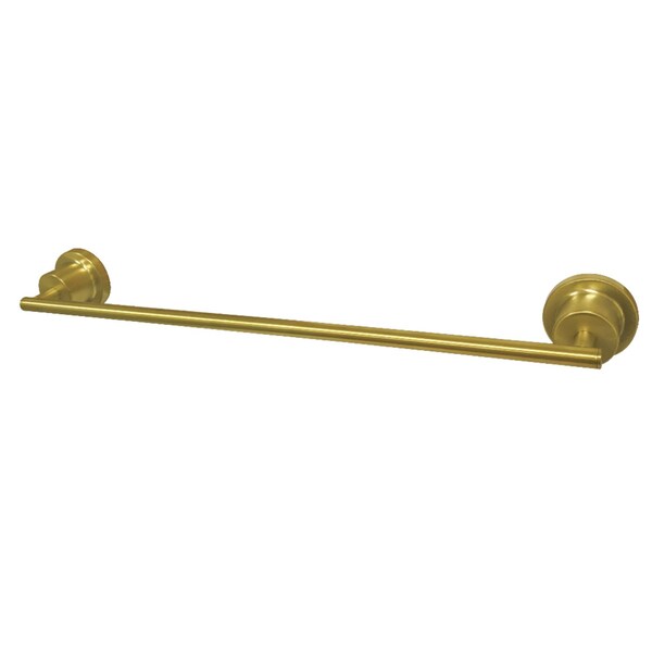 BAH8212SB Concord 18" Single Towel Bar, Brushed Brass